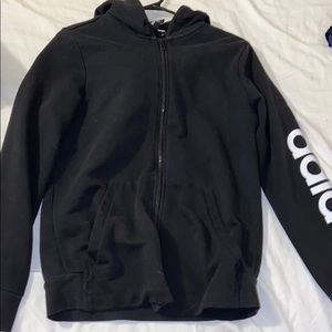 black adidas jacket